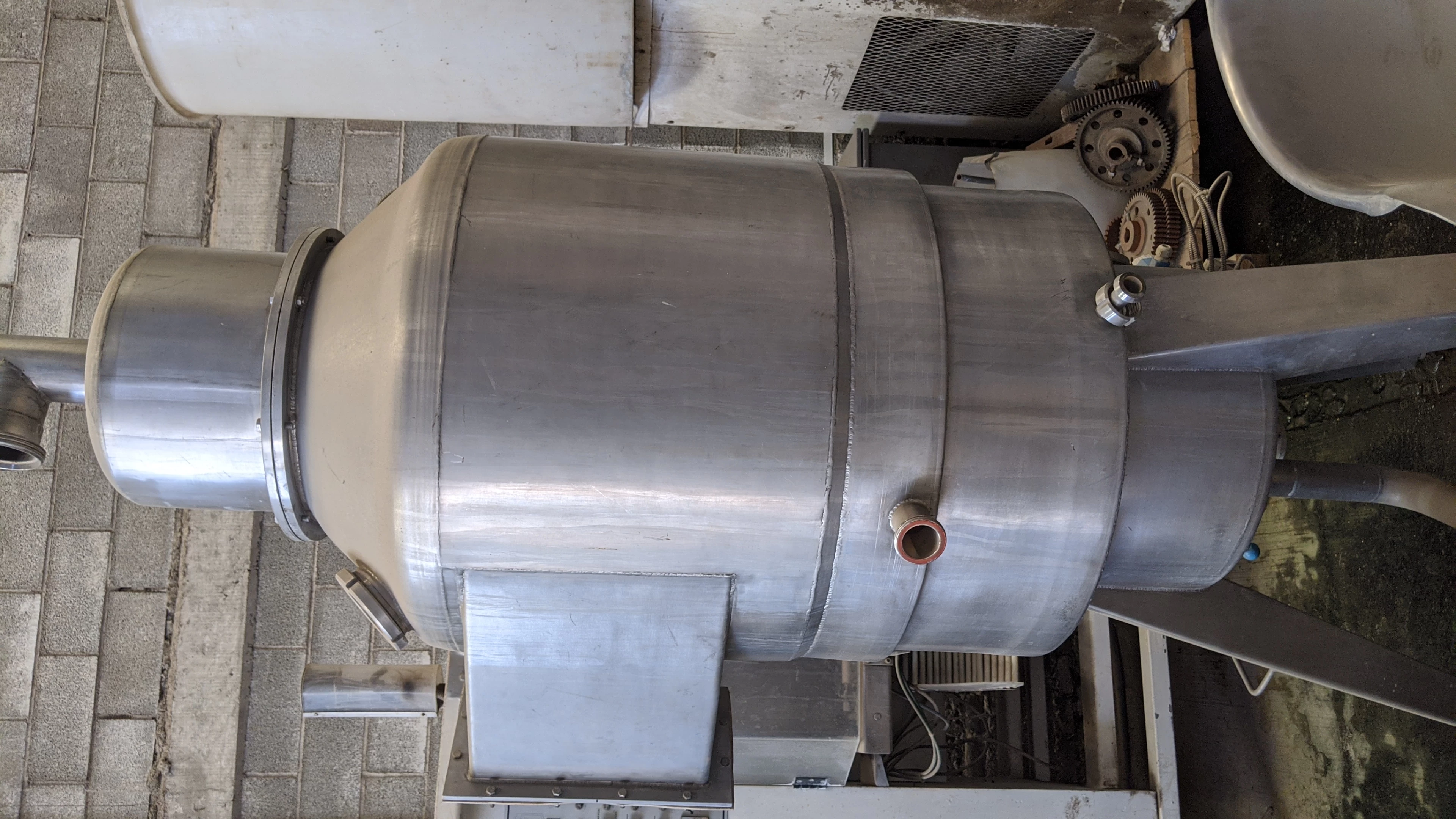 Tanque Desgasificador y Dedorizador para Leche bomba de vacio
