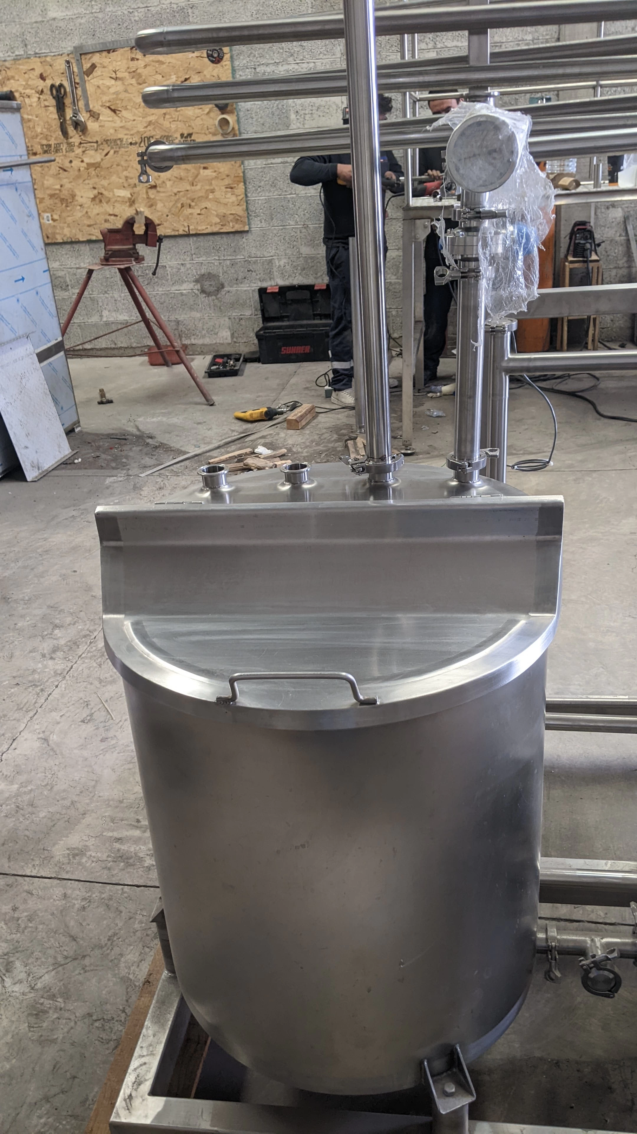 PASTEURIZADOR  HTST  A ´PLACAS  1000 LTS HR  LECHE DE QUESERIA
