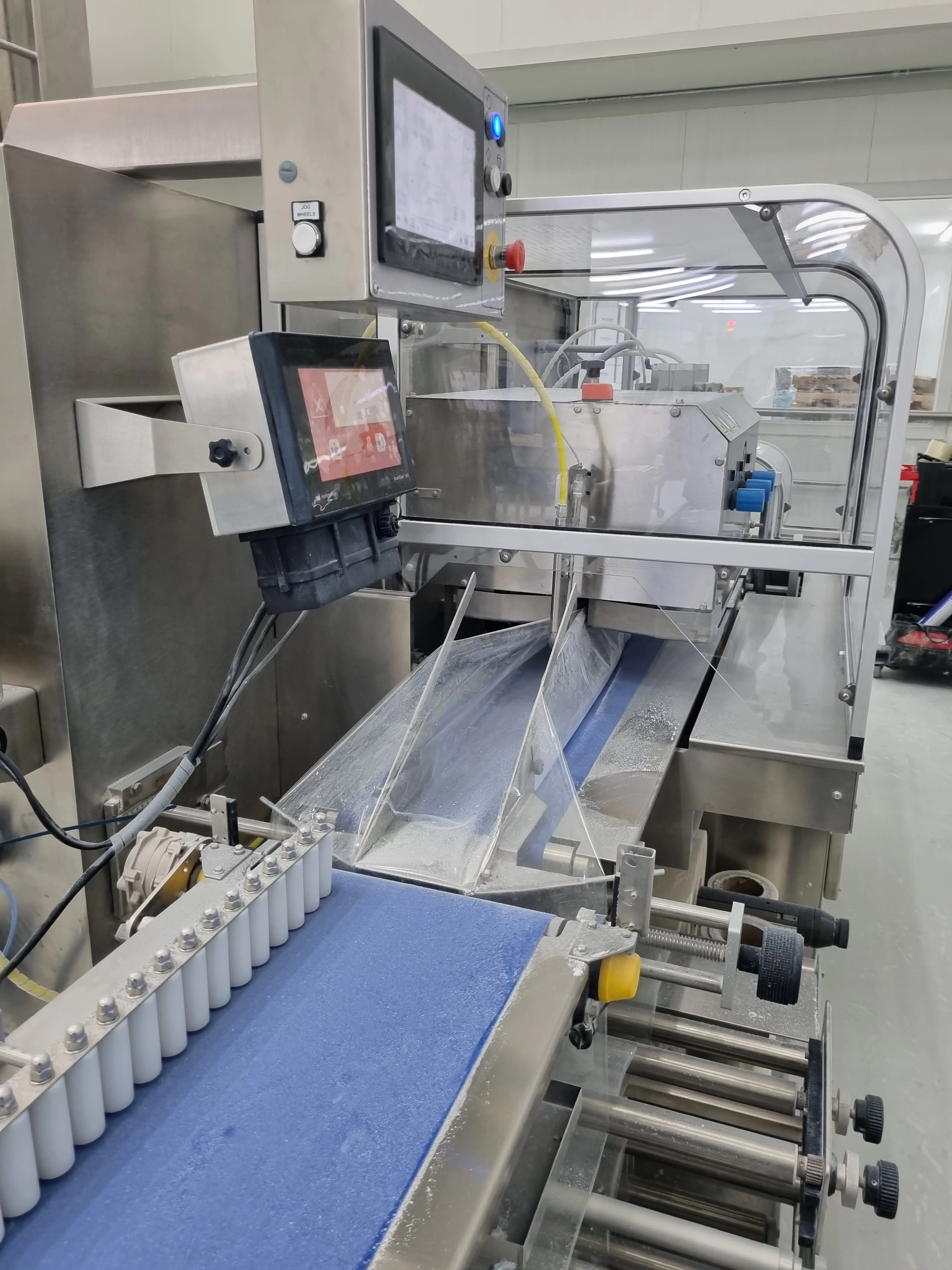 Empacadora marca Laferpack para queso tipo FLOW PACK