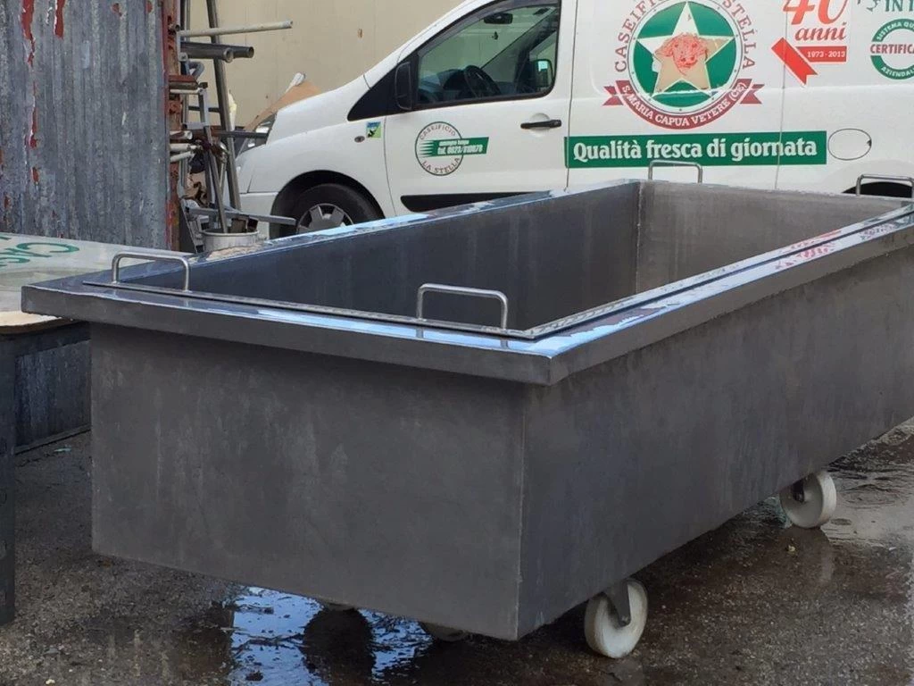 CARROS  DRENADORES  DE  CUAJADA   Fabricados  en Italia   Seminuevos