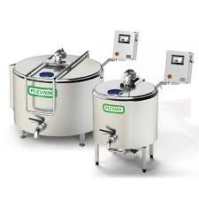 Tinas de pasteurización   y fermentacion  marca Plevnik