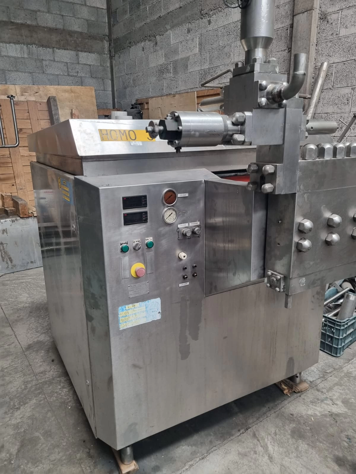Homogeneizador APV Rannie 5,000 lt/hr