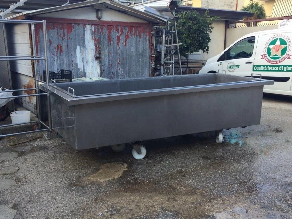 CARROS  DRENADORES  DE  CUAJADA   Fabricados  en Italia   Seminuevos