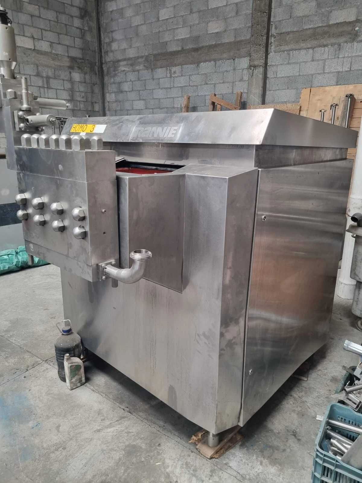 Homogeneizador APV Rannie 5,000 lt/hr